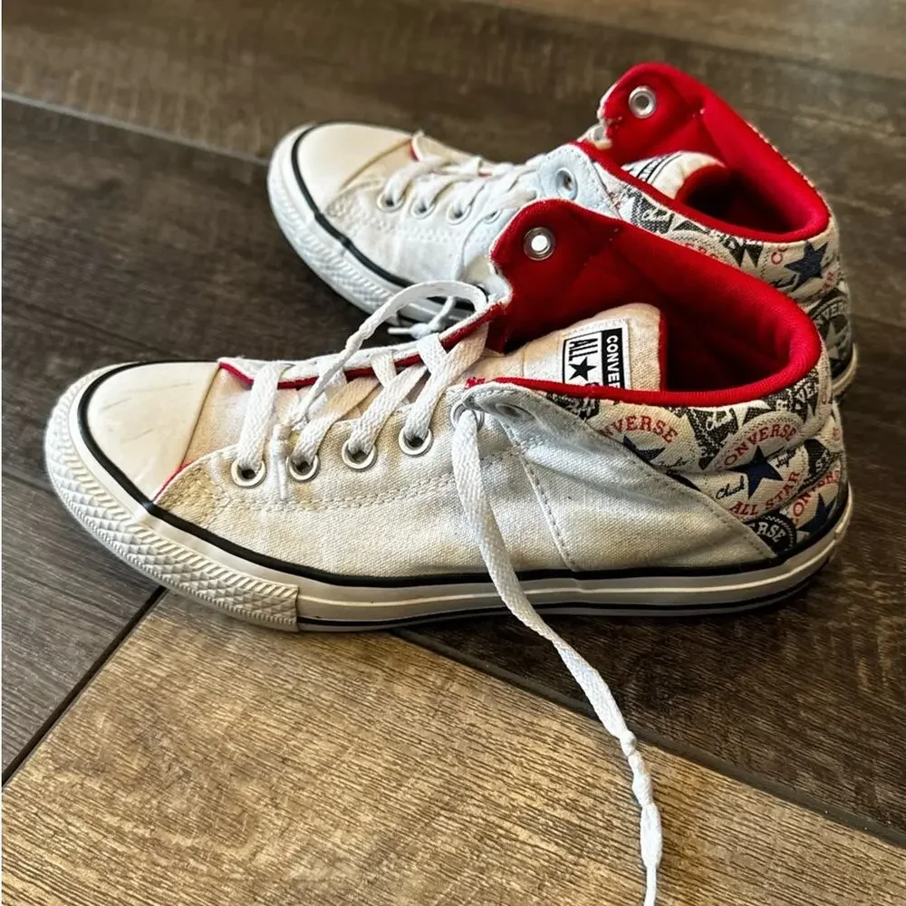 Converse Chuck Taylor All Star Sneaker Logo Play Unisex Youth Size 6 / 667092F